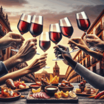Brinda con Vino Tinto de la Península y Tapas en Ceuta: Turismo y Viaje Gastronómico
