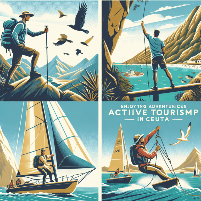Disfrutar de actividades de aventura y turismo activo en Ceuta