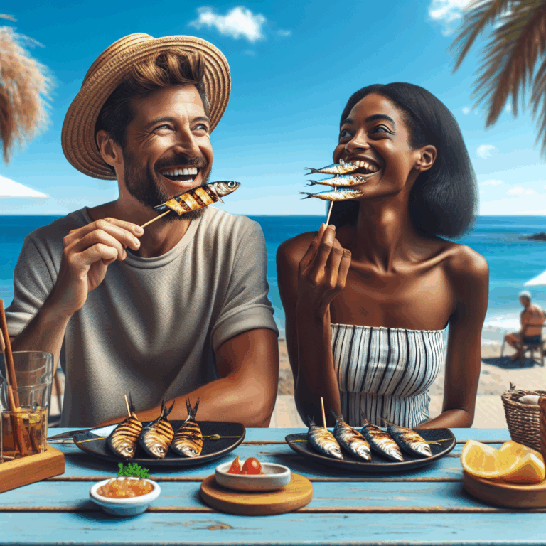 Disfrutar de espetos de sardinas frente al mar en Ceuta