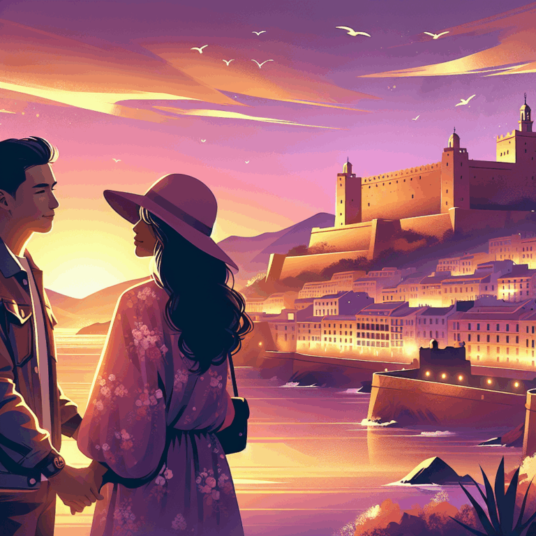 Realizar una escapada romántica en pareja en Ceuta