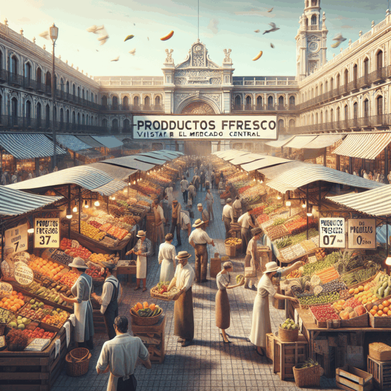 Visitar el mercado central y sus productos frescos en Ceuta