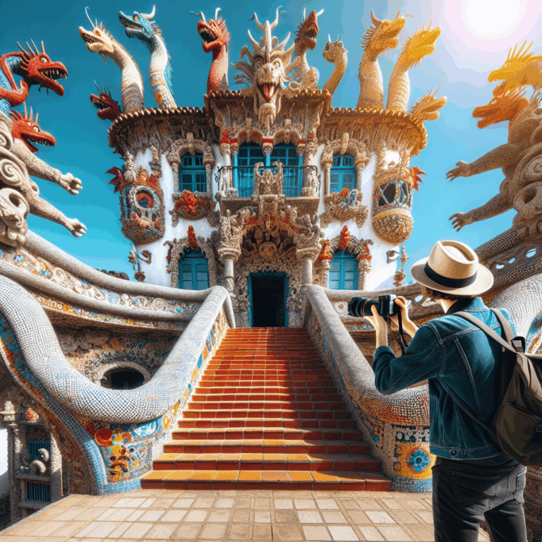 Visitar la Casa de los Dragones en Ceuta